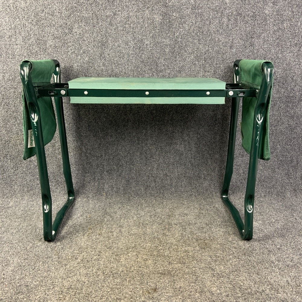 Ohuhu Garden Kneeler w/ Seat Heavy Duty 23.5 x 10.9 x 19.3 inch Green